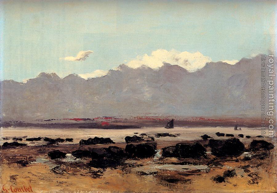 Gustave Courbet : Seascape Near Trouville